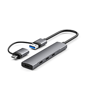 DLH DY-TU4995, USB 3.2 Gen 1 (3.1 Gen 1) Type-A + Type-C, Argent, USB 3.2 Gen 1 (3.1 Gen 1) Type-C, 101 mm, 21 mm, 8 mm DLH DY-TU4995, USB 3.2 Gen 1 (3.1 Gen 1) Type-A + Type-C, Argent, USB 3.2 Gen 1 (3.1 Gen 1) Type-C, 101 mm, 21 mm, 8 mm