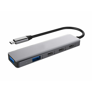 DLH DY-TU5200, USB Type-C, USB 3.2 Gen 1 (3.1 Gen 1) Type-A, USB 3.2 Gen 2 (3.1 Gen 2) Type-C, USB Type-C, 10000 Mbit/s, Gris, 100 W, 0,16 m DLH DY-TU5200, USB Type-C, USB 3.2 Gen 1 (3.1 Gen 1) Type-A, USB 3.2 Gen 2 (3.1 Gen 2) Type-C, USB Type-C, 10000 Mbit/s, Gris, 100 W, 0,16 m