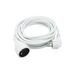 DLH RALLONGE ELECTRIQUE PRISE SECTEUR (NF) LONGUEUR 5 METRES, 5 m, Intérieur & extérieur, Blanc, 1 sortie(s) CA, 16 A, 620 g DY-WU3085W DLH RALLONGE ELECTRIQUE PRISE SECTEUR (NF) LONGUEUR 5 METRES, 5 m, Intérieur & extérieur, Blanc, 1 sortie(s) CA, 16 A, 620 g DY-WU3085W
