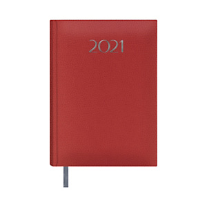 DOHE Agenda día-página 2021, 140 x 200 mm, castellano, rojo DOHE Agenda día-página 2021, 140 x 200 mm, castellano, rojo