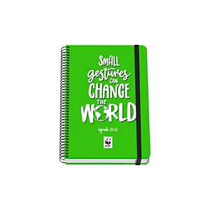 DOHE Agenda escolar bilingüe castellano-inglés semana-vista curso 2021-2022, A5, verde DOHE Agenda escolar bilingüe castellano-inglés semana-vista curso 2021-2022, A5, verde