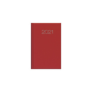 DOHE Agenda semana-vista 2021 Lisboa bolsillo castellano rojo DOHE Agenda semana-vista 2021 Lisboa bolsillo castellano rojo