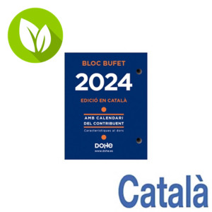 DOHE Bloques calendario 2024, 85 x 110 mm, català