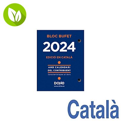 DOHE Bloques calendario 2024, 85 x 110 mm, català - 1