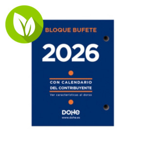 DOHE Bloques calendario 2026, 85 x 110 mm, castellano DOHE Bloques calendario 2026, 85 x 110 mm, castellano