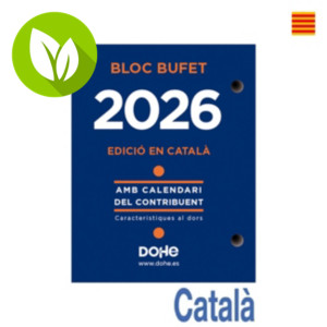DOHE Bloques calendario 2026, 85 x 110 mm, català DOHE Bloques calendario 2026, 85 x 110 mm, català