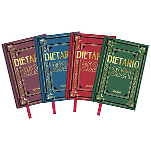 DOHE Dietario 2021, 120 x 170 mm, castellano, colores surtidos DOHE Dietario 2021, 120 x 170 mm, castellano, colores surtidos