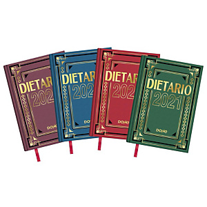 DOHE Dietario 2021, 150 x 220 mm, castellano, colores surtidos DOHE Dietario 2021, 150 x 220 mm, castellano, colores surtidos