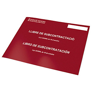 DOHE Libro de subcontratación Castellano / Valenciá DOHE Libro de subcontratación Castellano / Valenciá