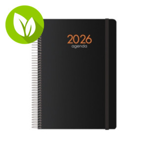 DOHE Syncro Agenda día-página 2026, 155 x 215 mm, castellano, negro DOHE Syncro Agenda día-página 2026, 155 x 215 mm, castellano, negro