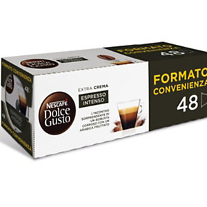 DolceGusto Capsule per caffè Espresso Intenso, 48 dosi (confezione 48 pezzi)