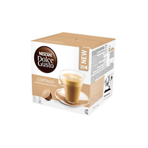 DolceGusto Cortado Espresso Macchiato Capsule per caffè, Espresso, 30 dosi, 189 g (confezione 30 pezzi) DolceGusto Cortado Espresso Macchiato Capsule per caffè, Espresso, 30 dosi, 189 g (confezione 30 pezzi)