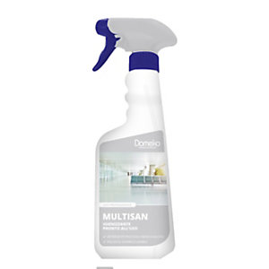DOMEKO Detergente igienizzante multiuso MultiSan, Flacone Spray, 750 ml (confezione 12 pezzi)