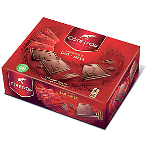 Doos van 120 stukjes van Côte d'Or melkchocolade