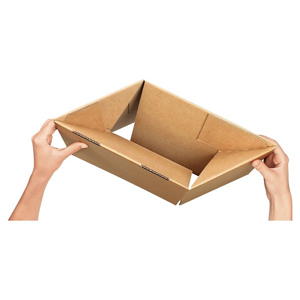 Doos van dubbelgolfkarton met automatische bodem RAJA 59 x 39 x 28 cm - 4