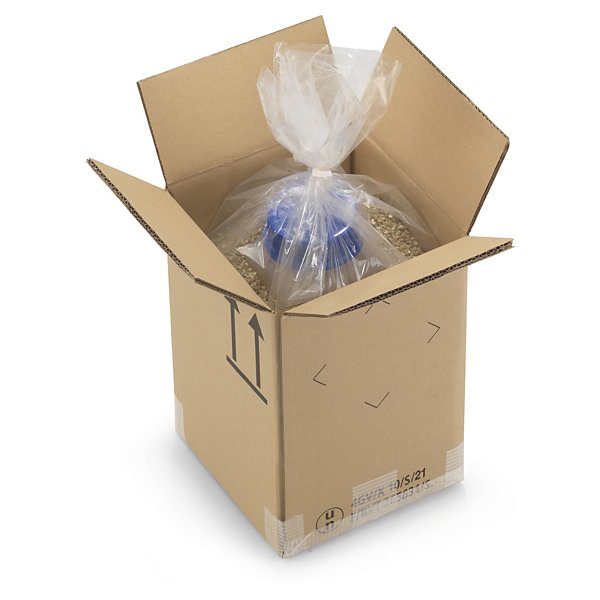 UN-doos van dubbelgolfkarton voor gevaarlijke producten 27 x 25 x 35 cm - 2