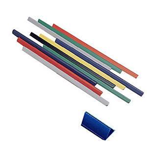 Dorsi rilegafogli, 9 mm triangolare, Blu (confezione 25 pezzi) Dorsi rilegafogli, 9 mm triangolare, Blu (confezione 25 pezzi)