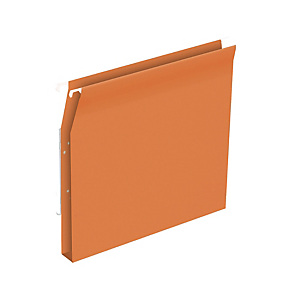 Dossiers suspendus Kraft 220g 1er prix fond 15 mm pour armoire coloris orange, lot de 25 Dossiers suspendus Kraft 220g 1er prix fond 15 mm pour armoire coloris orange, lot de 25