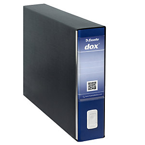 DOX Registratore Dox 10 - dorso 8 cm - 46 x 31,5 cm - blu