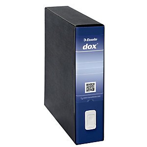 DOX Registratore Dox 9 - dorso 8 cm - 35 x 31,5 cm - blu