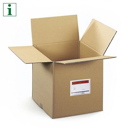 DPD double wall brown cardboard courier boxes - 1