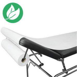 Draps d'examen blanc Standard, rouleaux de 135 formats 50 x 33 cm - Rouleau de 44 m - Lot de 9 Draps d'examen blanc Standard, rouleaux de 135 formats 50 x 33 cm - Rouleau de 44 m - Lot de 9
