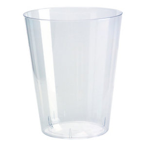 Duni Bicchiere monouso in PS, Riciclabile, Per bevande calde e fredde, Capacità 225 ml, Trasparente (confezione 40 pezzi)