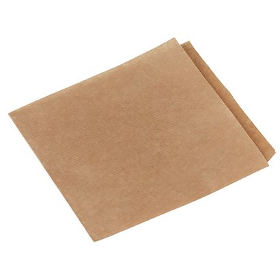 Duni Bustina per panino, cartone laminato, 16 x 16 cm, Marrone (confezione 1000 pezzi)