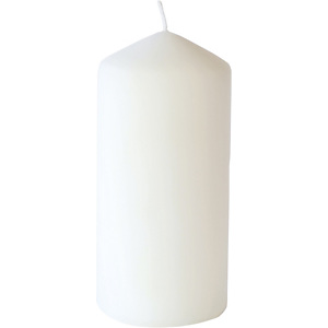 Duni Candele Pillar, Opache, 50 ore, 150 x 70 mm, Bianco (confezione 6 pezzi) Duni Candele Pillar, Opache, 50 ore, 150 x 70 mm, Bianco (confezione 6 pezzi)