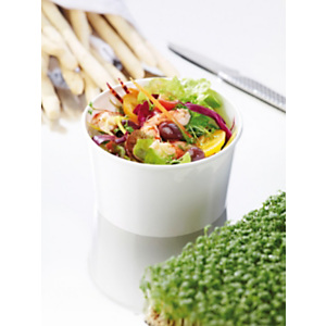 Duni Ciotola per insalata in cartone/PE, Capacità 625 ml, 12,4 x 12,4 x 7,3 cm, Bianco (confezione 585 pezzi) Duni Ciotola per insalata in cartone/PE, Capacità 625 ml, 12,4 x 12,4 x 7,3 cm, Bianco (confezione 585 pezzi)