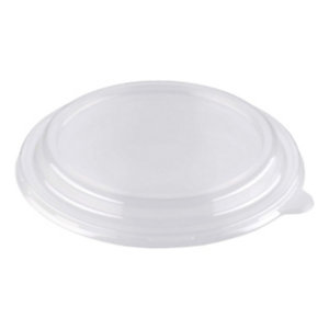 DUNI Coperchio monouso per ciotola per insalata capacità 1260 ml, APET, Riciclabile, Trasparente (confezione 390 pezzi)