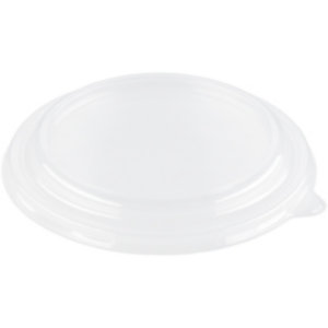 Duni Coperchio monouso per ciotola per insalata capacità 775 ml, APET, Riciclabile, Trasparente (confezione 390 pezzi)