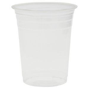 Duni ecoecho® Bicchiere monouso Crystal in rPET, Riciclabile, Capacità 400 ml, Trasparente (confezione 50 pezzi)