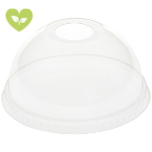 Duni ecoecho® Coperchio monouso a cupola con foro per bicchiere Crystal capacità 300, 400, 500 ml, rPET, Riciclabile, Trasparente (confezione 50 pezzi) Duni ecoecho® Coperchio monouso a cupola con foro per bicchiere Crystal capacità 300, 400, 500 ml, rPET, Riciclabile, Trasparente (confezione 50 pezzi)