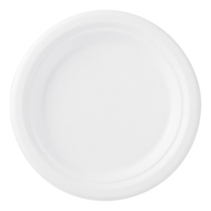Duni ecoecho® Piatto monouso in bagassa compostabile, ø 17 cm, Bianco (confezione 50 pezzi) Duni ecoecho® Piatto monouso in bagassa compostabile, ø 17 cm, Bianco (confezione 50 pezzi)