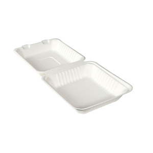 Duni ecoecho® Scatola Meal 1 scomparto in bagassa bio e compostabile, Capacità 1.000 ml, 22,5 x 20,1 x 8,5 cm, Bianco (confezione 150 pezzi) Duni ecoecho® Scatola Meal 1 scomparto in bagassa bio e compostabile, Capacità 1.000 ml, 22,5 x 20,1 x 8,5 cm, Bianco (confezione 150 pezzi)