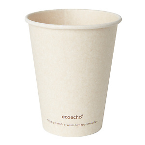 Duni ecoecho® Tazza Sweet per bevande calde in bagassa e PLA compostabile, Capacità 240 ml, Decorata (confezione 50 pezzi) Duni ecoecho® Tazza Sweet per bevande calde in bagassa e PLA compostabile, Capacità 240 ml, Decorata (confezione 50 pezzi)