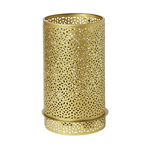 Duni Portacandela in metallo Bliss, 200 x 120 mm, Oro Duni Portacandela in metallo Bliss, 200 x 120 mm, Oro