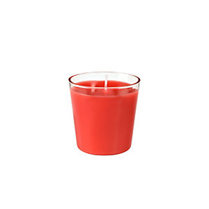 Duni Ricarica per candele Switch&Shine, 65 x 65 mm, Rosso (confezione 6 pezzi)