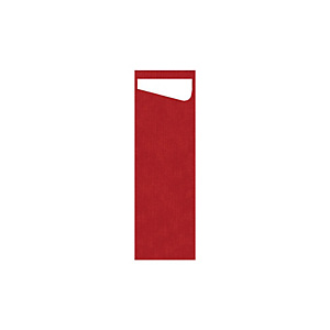 Duni Sacchetto® Slim Dunisoft Busta per posate, 7 x 23 cm, Rosso (confezione 60 pezzi) Duni Sacchetto® Slim Dunisoft Busta per posate, 7 x 23 cm, Rosso (confezione 60 pezzi)