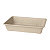 Duni Scatola Classic in bagassa compostabile, capacità 1.200 ml,  15,5 x 23 x 4,6 cm, Marrone (confezione 40 pezzi) - 1