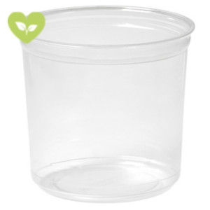 DUNI Scatola monouso Crystal Deli in rPET, Riciclabile, Capacità 750 ml, Ø 11,6 x 10,7 cm, Trasparente (confezione 350 pezzi) DUNI Scatola monouso Crystal Deli in rPET, Riciclabile, Capacità 750 ml, Ø 11,6 x 10,7 cm, Trasparente (confezione 350 pezzi)