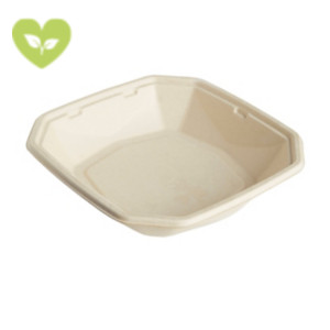 DUNI Scatola monouso Octabagasse in bagassa bio e compostabile, Capacità 1.000 ml, Marrone (confezione 400 pezzi) DUNI Scatola monouso Octabagasse in bagassa bio e compostabile, Capacità 1.000 ml, Marrone (confezione 400 pezzi)