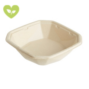 DUNI Scatola monouso Octabagasse in bagassa bio e compostabile, Capacità 400 ml, Marrone (confezione 50 pezzi) DUNI Scatola monouso Octabagasse in bagassa bio e compostabile, Capacità 400 ml, Marrone (confezione 50 pezzi)