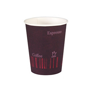 DUNI Tazza monouso Coffee Quick, Capacità 200 ml, Cartone/PE, Marmo (confezione 1.600 pezzi)