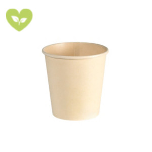 DUNI Tazza Sweet in bagassa con rivestimento a base d'acqua, Per bevande calde e fredde, Capacità 120 ml, Naturale (confezione 50 pezzi) DUNI Tazza Sweet in bagassa con rivestimento a base d'acqua, Per bevande calde e fredde, Capacità 120 ml, Naturale (confezione 50 pezzi)