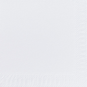 Duni Tovagliolo monouso, Cellulosa 2 veli, 33 x 33 cm, Tinta unita, Bianco (confezione 300 pezzi) Duni Tovagliolo monouso, Cellulosa 2 veli, 33 x 33 cm, Tinta unita, Bianco (confezione 300 pezzi)