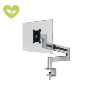DURABLE Braccio monitor singolo estensibile, Per monitor standard o curvo da 21" a 27", Argento DURABLE Braccio monitor singolo estensibile, Per monitor standard o curvo da 21" a 27", Argento