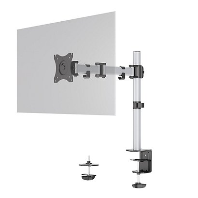 DURABLE Braccio porta monitor Select per 1 monitor, Argento - 1