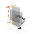 DURABLE Braccio porta monitor Select Plus, Braccio estensibile per 1 monitor, Argento - 6